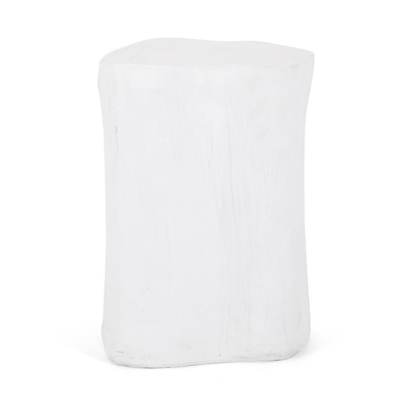 Outdoor Lightweight Concrete Side Table by Christopher Knight Home