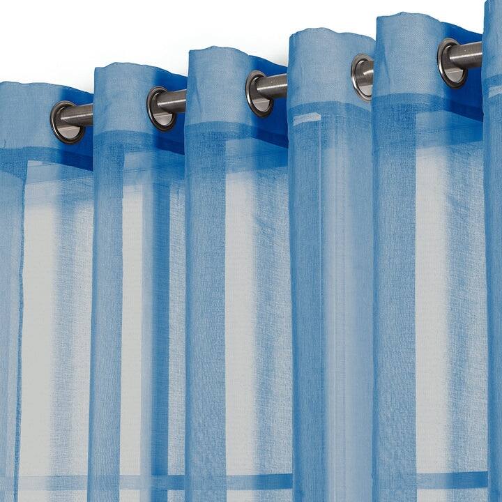 Manhattan Dolly Sheer Grommet Window Curtain Panel, 54x90 Inches - 54 x 90 Inches