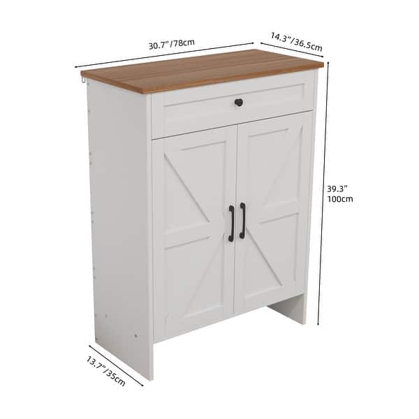 dimension image slide 2 of 8, Moasis Shoe Storage Cabinet with Drawers Entryway Shoe Storage