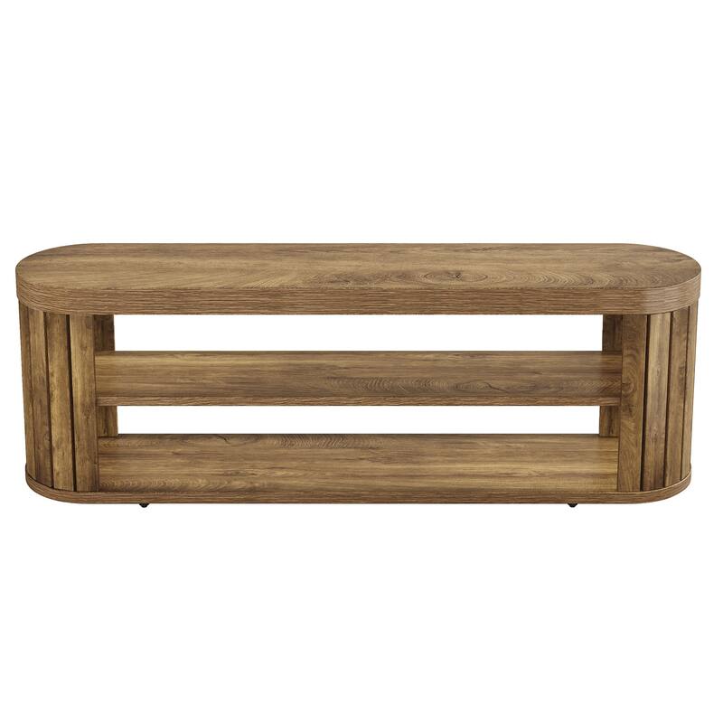 Wood Dining Bench, Shoe Storage Entryway Bench, Bedroom Hallway Living Room End of Bed Stool Accent Bench