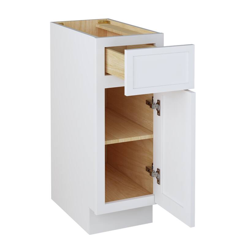 Vanity Art 12" Freestanding Single Base Storage Cabinet with Soft Close Door