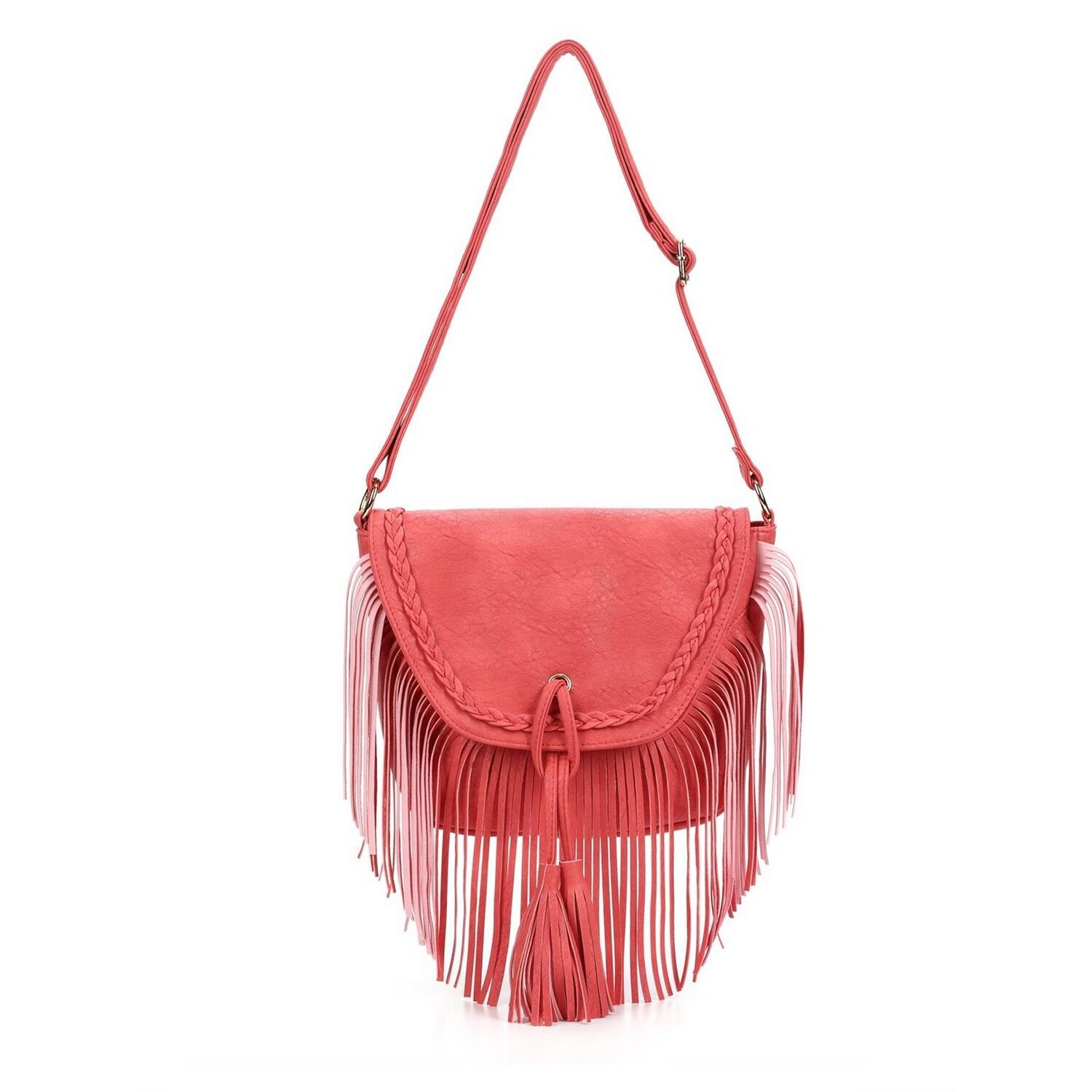red fringe outfit