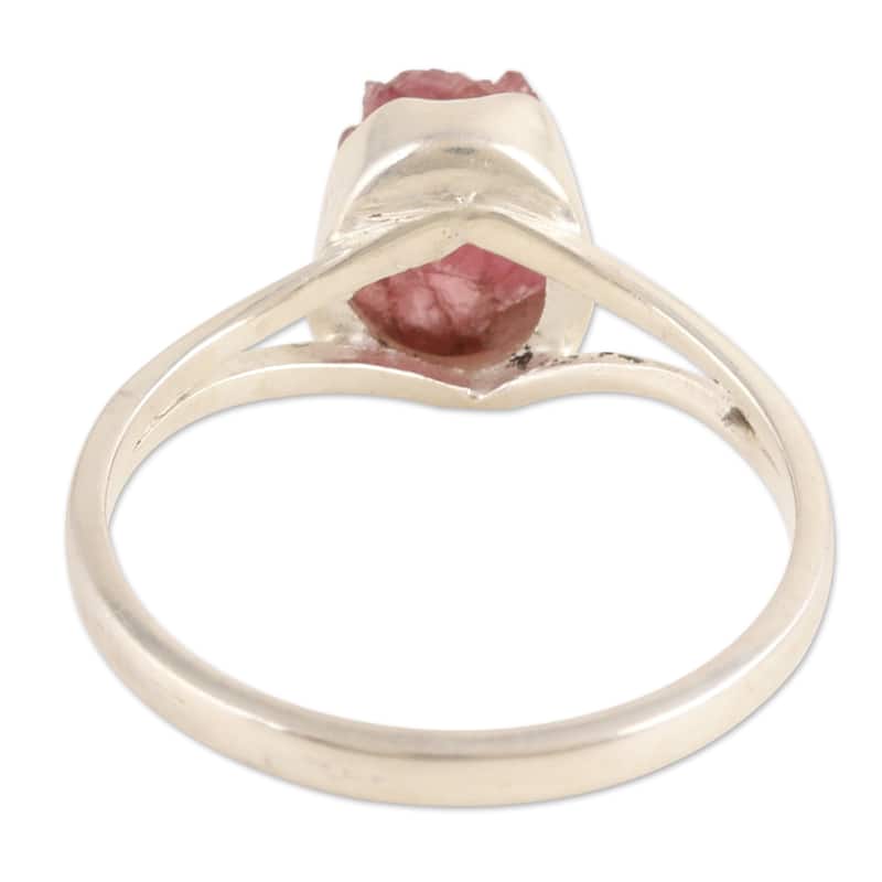 Novica Handmade Creative Magic Ruby Single Stone Ring
