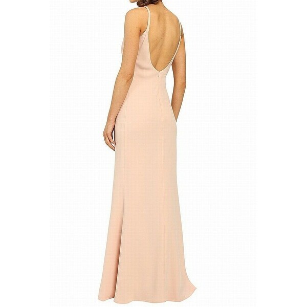 calvin klein pale pink dress