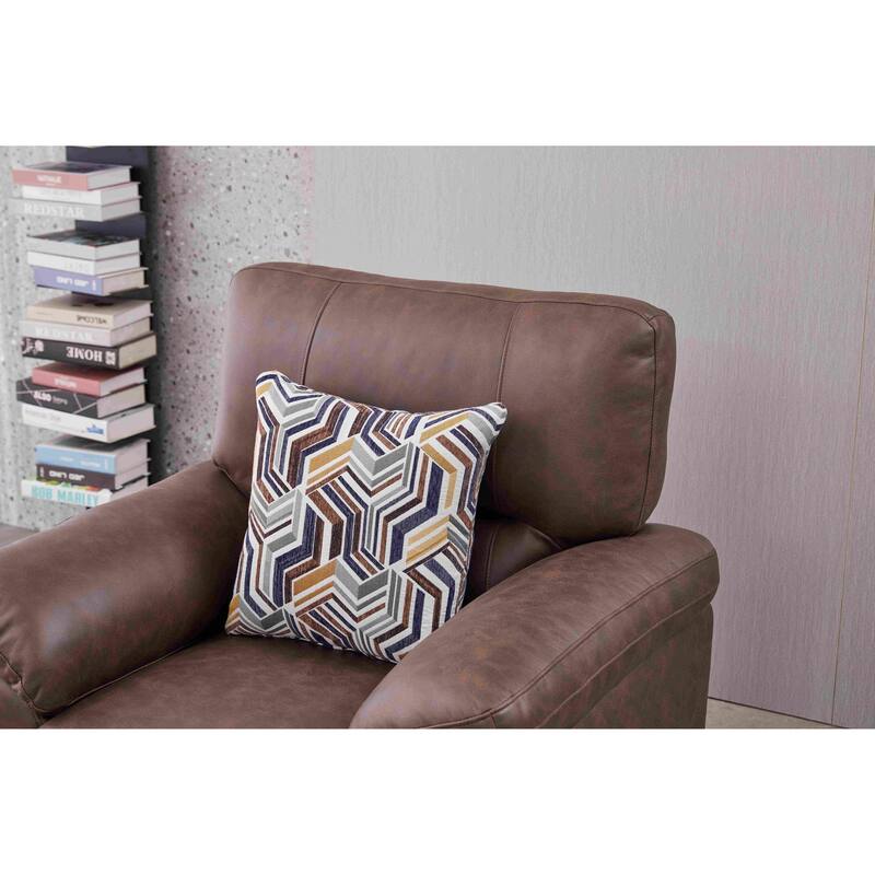 36.8'' Wide Faux Leather Chair