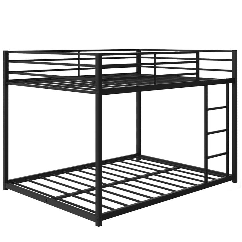 Metal Bunk Bed with Ladder