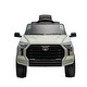 preview thumbnail 7 of 58, 12V Electric Toyota Tundra Pickup for Kids, Remote Control Ride On Toy, LED Lights, Power Display & Shock Absorption