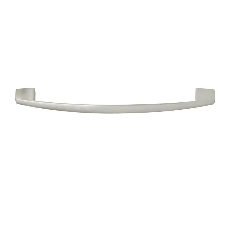 Utopia Alley Apollo Pull Handle - Decorative Cabinet Drop Pull Handles for Cabinets, Brushed Nickel, 6.4" Center to Center