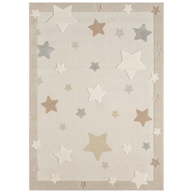 TOWN & COUNTRY PLAY Super Star Galaxy Kids Area Rug - 7'10"x10'2"