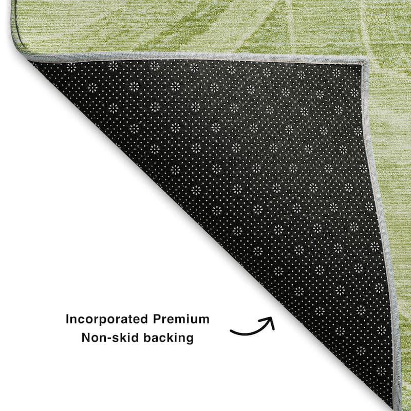 Premium Washable Super Soft Contemporary Mosaic Mayfield Rug