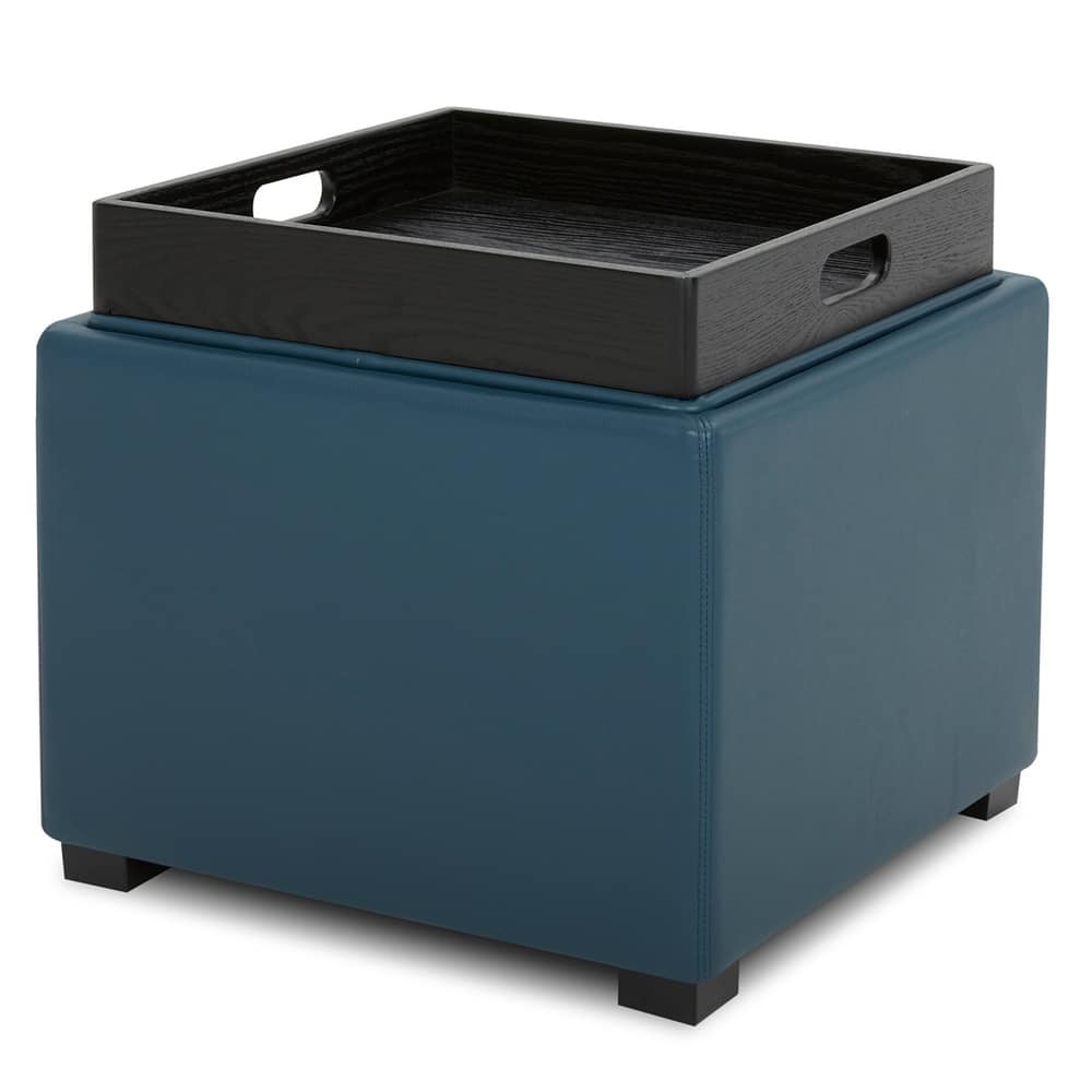 Spruce & Spring Ethan Storage Stool Ottoman