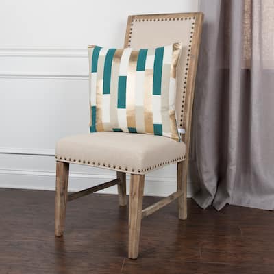 Rizzy Home Contemporary Stripe Throw Pillow Cover