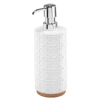 Nicole Miller Lena Lotion Dispenser - White