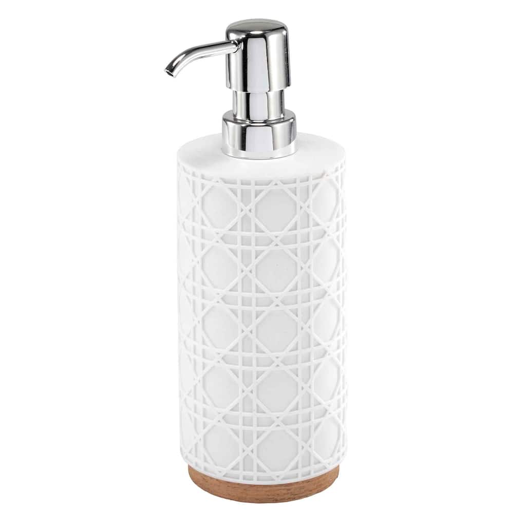 Nicole Miller Lena Lotion Dispenser - White