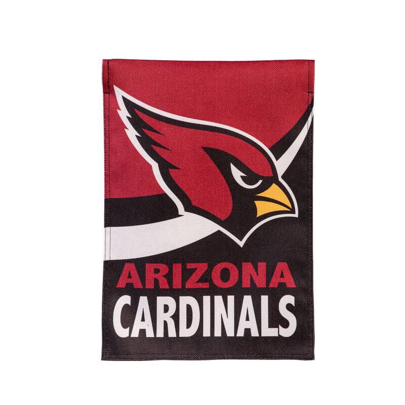 Arizona Cardinals Burlap Flag Garden Size