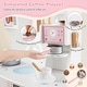 preview thumbnail 5 of 8, Costway Wooden Kids Kitchen Playset Pretend Play Kitchen with Coffee - See Details