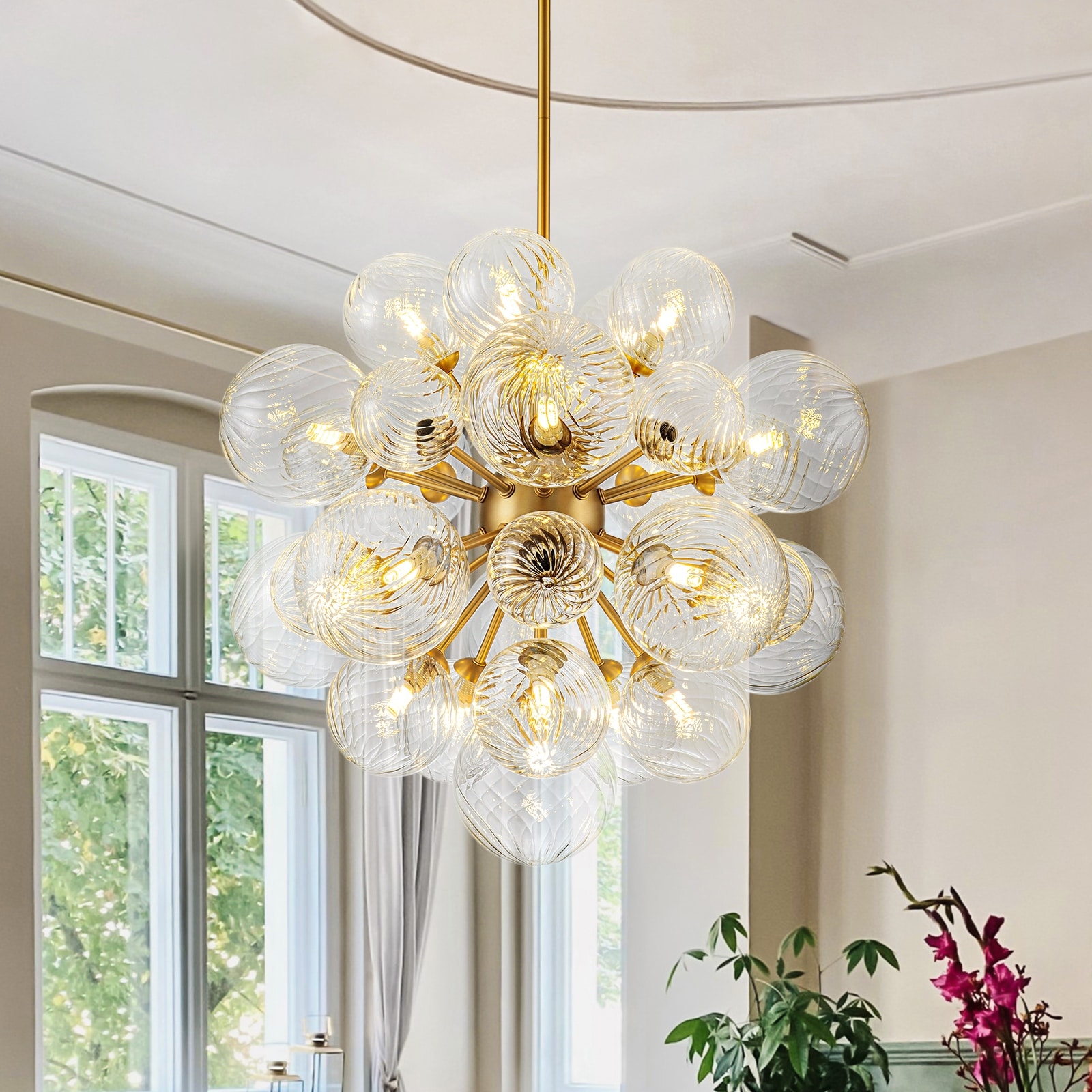 Bubble large Gold シャンデリア Bubble large Gold シャンデリア Chandelier, Gold Bubble Chandelier