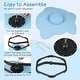 preview thumbnail 14 of 39, Costway Kids Sensory Swivel Chair with Non-Slip Metal Base for - See Details