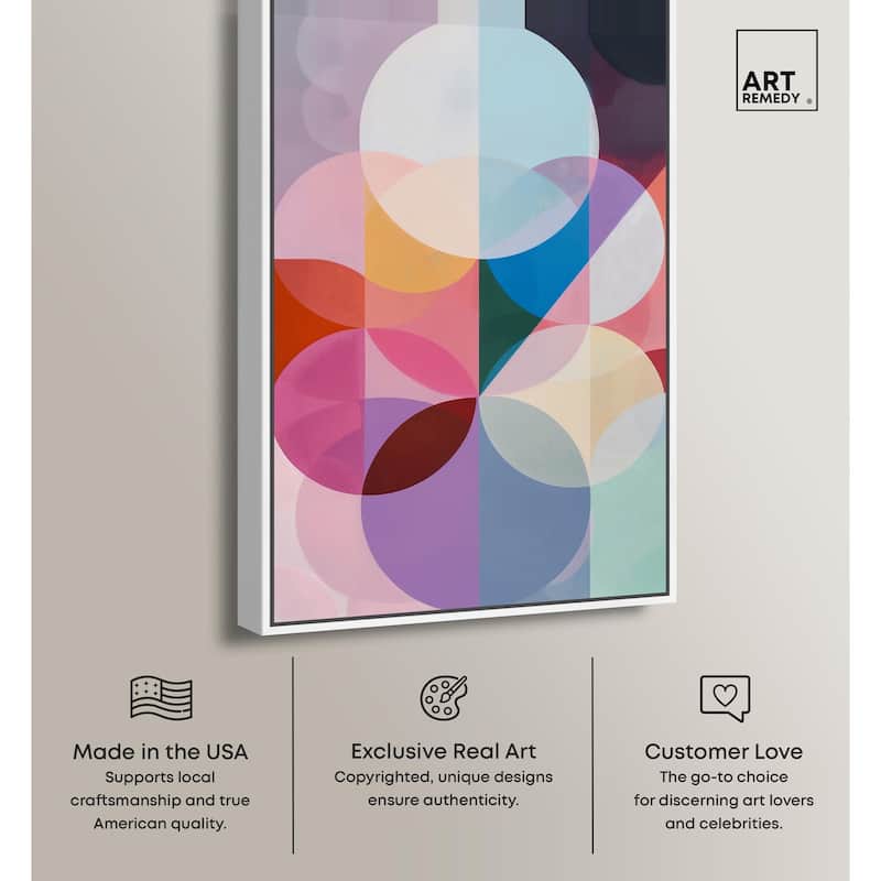Oneiric Circles III Canvas by Art Remedy