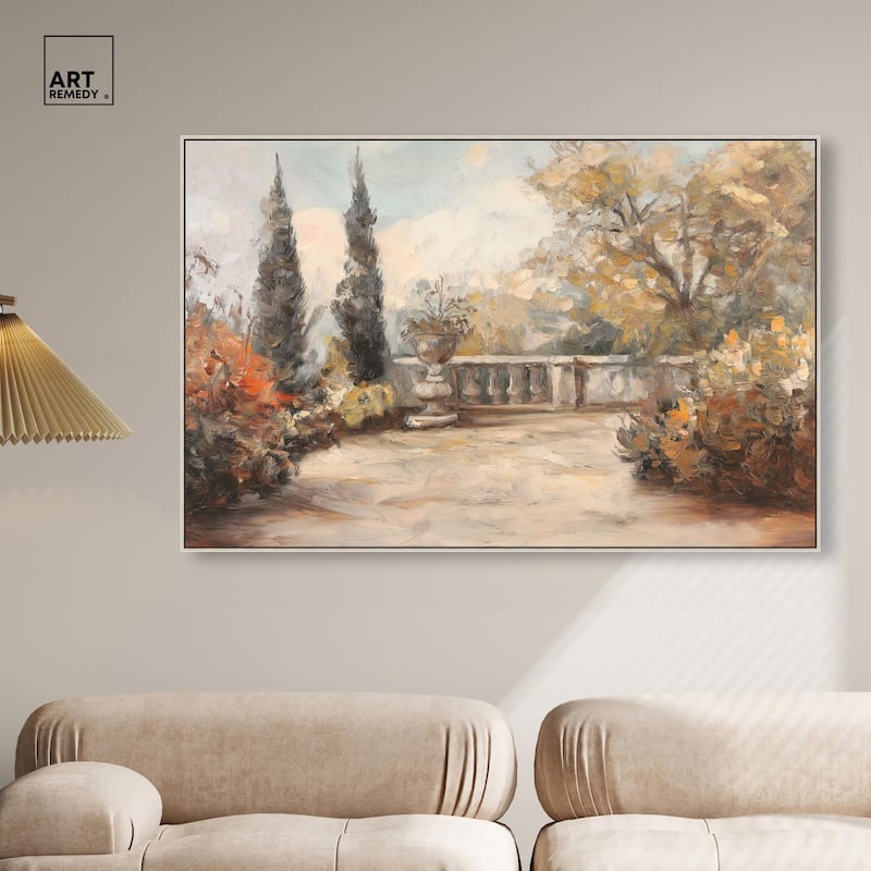 Autumnal Arbor Canvas by Art Remedy