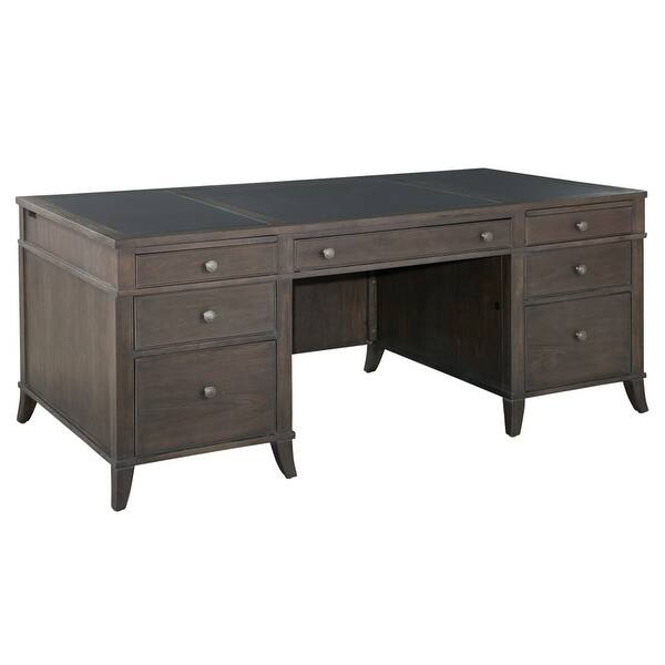 Shop Hekman 79320 Urban Executive 72 Inch Wide Wood Desk With