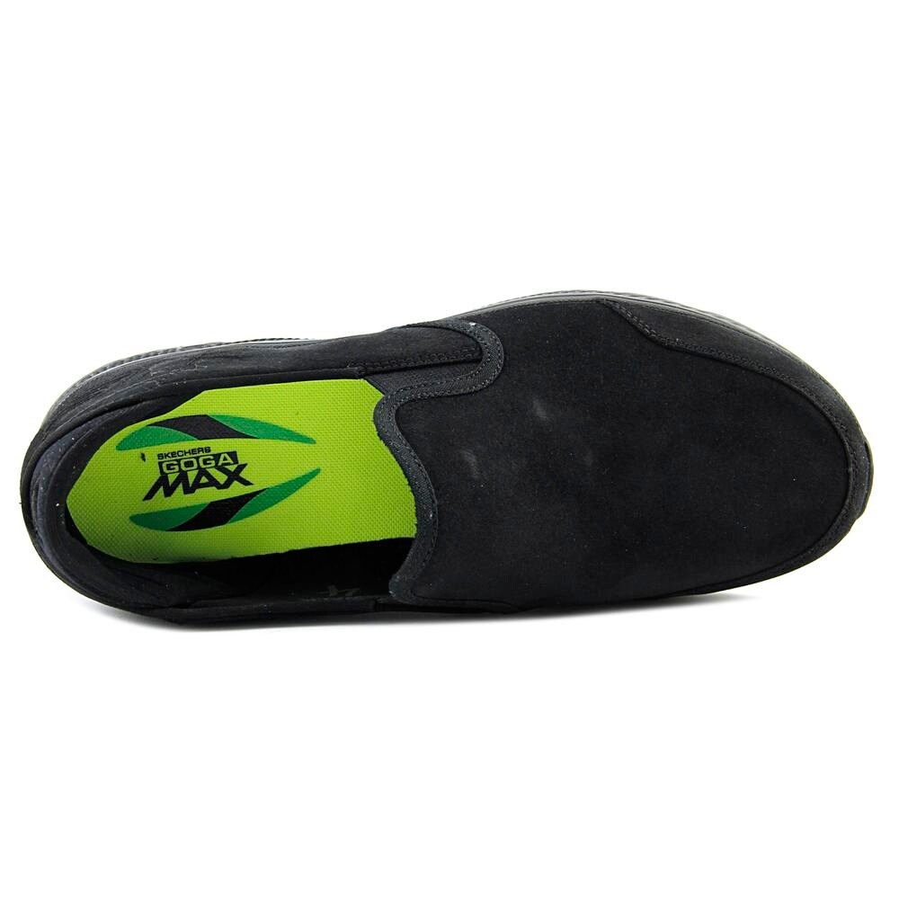 skechers go walk black leather