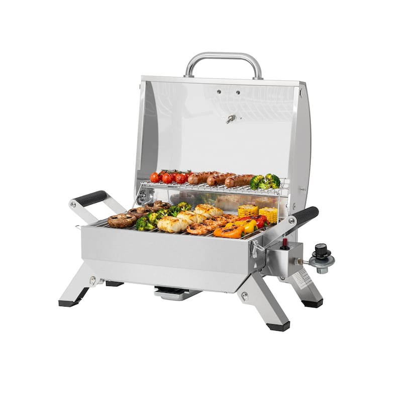 Royal Gourmet GT2001 Stainless Steel Portable Grill, Silver