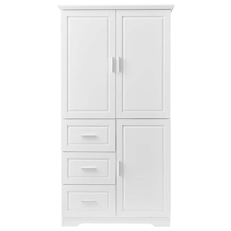 Merax Tall and Wide Storage Cabinet with Doors