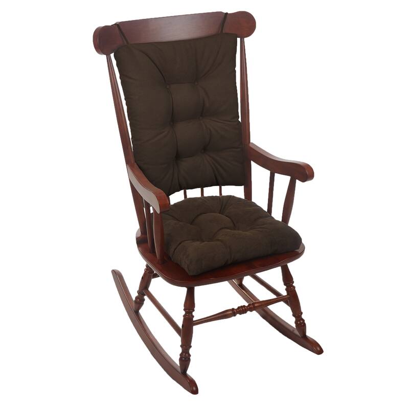 Klear Vu Twillo Jumbo Rocking Chair Cushion Set - Single - Chocolate
