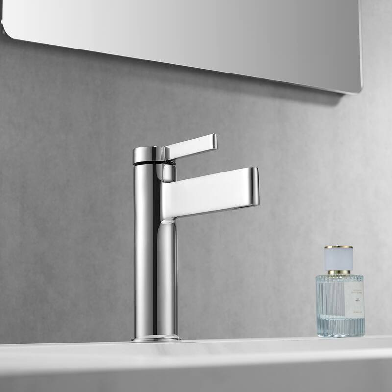 Vinnova Oviedo Single Hole Lever Vessel Bathroom Faucet