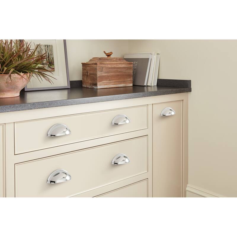 Amerock BP22094 Ravino 3" Center to Center Cup Cabinet Pull