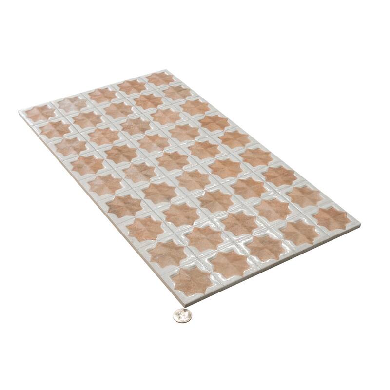 Apollo tile 12" x 22" Citadel Matte Glossy Nude Beige White Porcelain Tile (13.03 sq ft/case) - 7 Pack