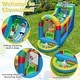 preview thumbnail 8 of 7, Inflatable Bounce House Obstacle Course with Ball Pit and Silde with 735W Blower - 14.5 ft x 6 ft x 7.5 ft (L x W x H)