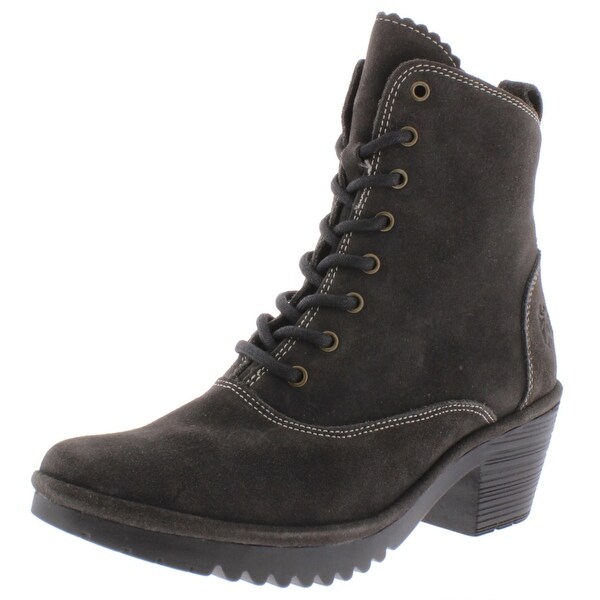 Shop FLY London Womens Wune Lace-Up Boot Suede Ankle - Diesel ...