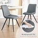 preview thumbnail 77 of 76, HOMYKA Modern Dining Chairs with Thick Cushions Set of 6