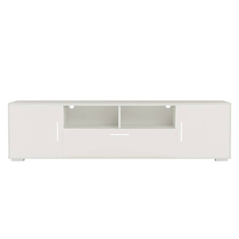 TV Stand for TVs Up to 65+,LED TV Stand for Living Room,TV Console Cabinet with Shelves