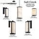 preview thumbnail 5 of 7, The Great Outdoors 8182-L Salt Creek 20" Tall LED Outdoor Wall Sconce