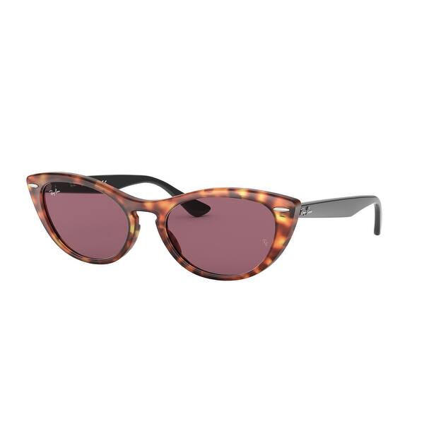 Shop Ray Ban Rb4314n 1249u0 54 Havana Red Woman Cat Eye Sunglasses Tortoise Overstock 31487875