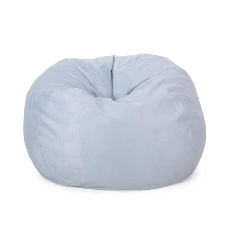 Madison Faux Suede 5-foot Beanbag Chair by Christopher Knight Home