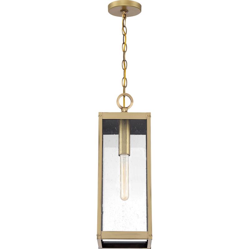 Westover 1-Light Antique Brass Mini Pendant