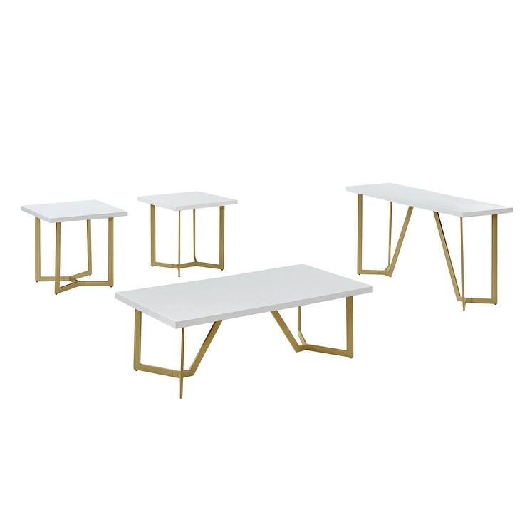 Best Quality Wood Top Coffee Table Sets (4pc, 3pc, 2pc, 1pc) - 8' x 10'