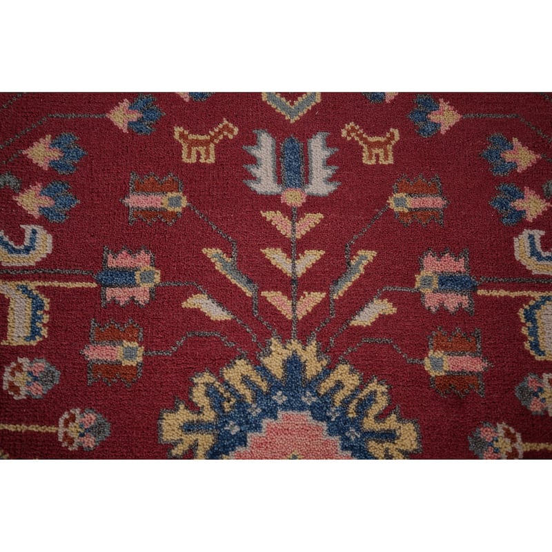 Tribal Kazak Indian Runner Rug Handmade Wool Carpet - 2'6"x 9'9"