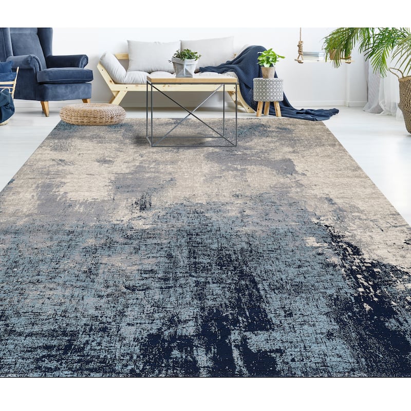 Noori Rug Lagoon Alice Distressed Abstract Modern Area Rug