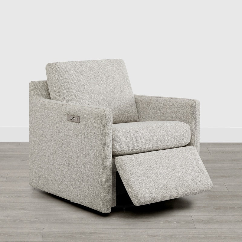 Nora Electric Power Swivel Chair with Footrest Recline