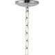preview thumbnail 14 of 18, Crystal Orb Pendant Light Bohemian 4-Light Oil Bronze or Silver Luxury Chandelier