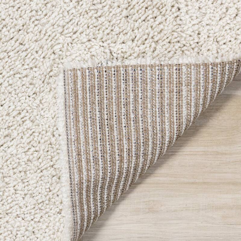 Cypress Collection - Soft Neutral Two-Toned Recycled Area Rug