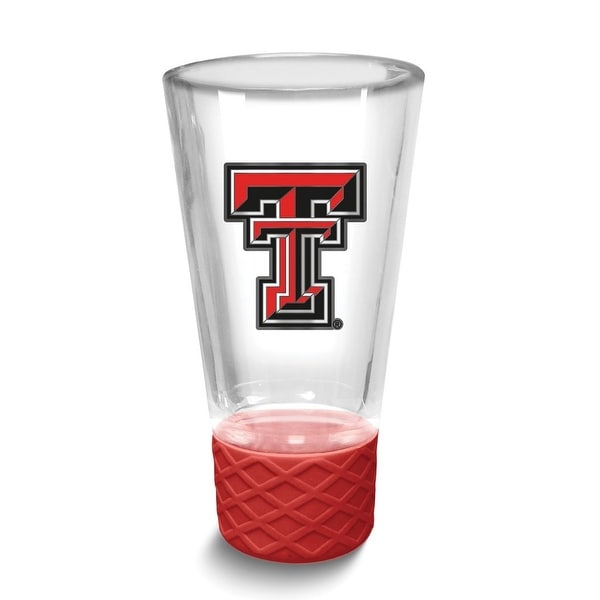 Collegiate Texas Tech Collectors 4 Oz. Shot Glass with Silicone Base