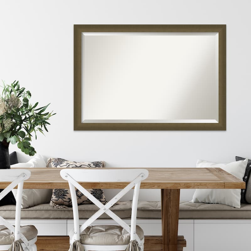 Blaine Narrow Beveled Framed Wall Mirror