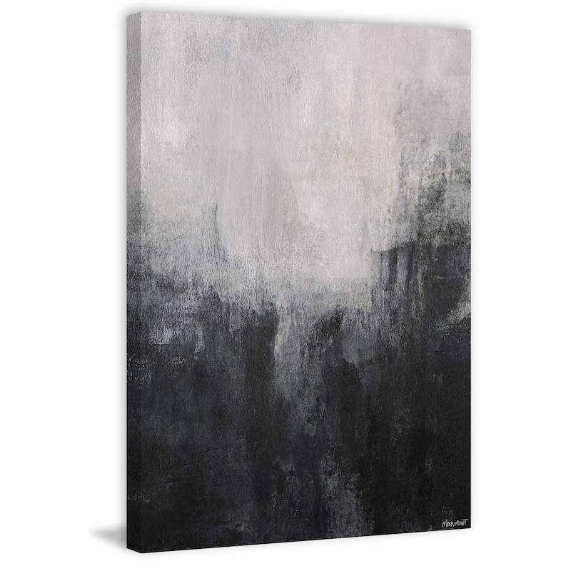 Faded Print on Wrapped Canvas