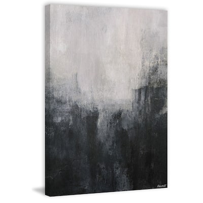 Faded Print on Wrapped Canvas